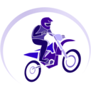 download Biker clipart image with 45 hue color