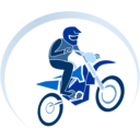 download Biker clipart image with 0 hue color