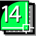download Autocad R14 clipart image with 135 hue color