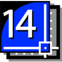 download Autocad R14 clipart image with 225 hue color