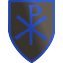 download Christian Shield clipart image with 180 hue color