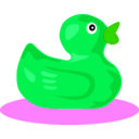 download Rubber Duck clipart image with 90 hue color