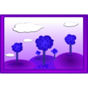download Fall Landscape 3 clipart image with 225 hue color