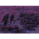 download Civil War Battle clipart image with 225 hue color