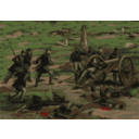 download Civil War Battle clipart image with 0 hue color