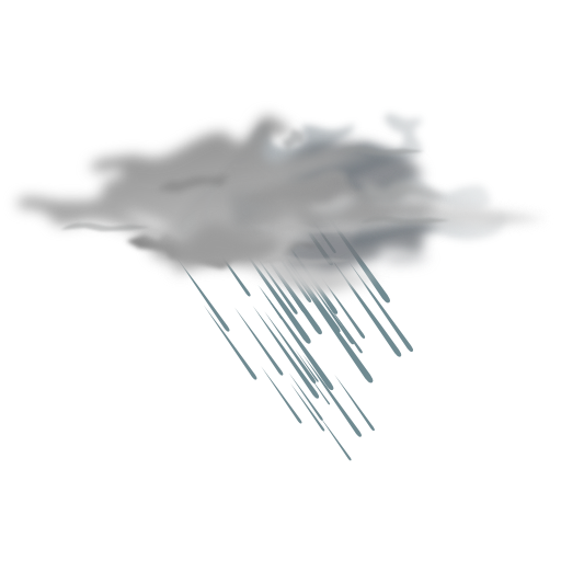 Weather Icon Heavy Rain