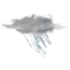 Weather Icon Heavy Rain