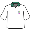 download T Shirt clipart image with 270 hue color