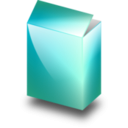 download Green Box clipart image with 90 hue color
