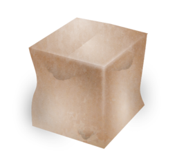 Dirty Cardboard Box