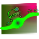 download Psychotic Travelers clipart image with 90 hue color