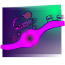 download Psychotic Travelers clipart image with 270 hue color
