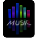 download Music Equalizer 6 clipart image with 225 hue color