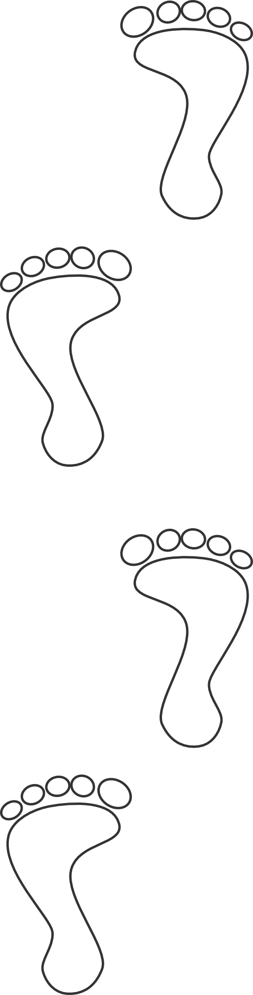 Huellas Footprints