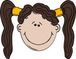 Girl Face Cartoon