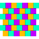 download Rgb Brick Wall clipart image with 45 hue color