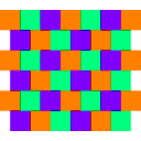download Rgb Brick Wall clipart image with 270 hue color