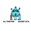 download Stop Acta clipart image with 180 hue color