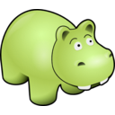 download Hippo clipart image with 45 hue color