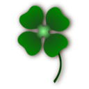 download Clover clipart image with 0 hue color