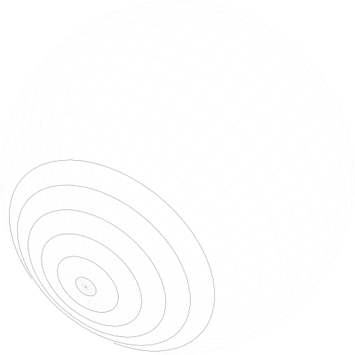 Geometric Grid Of Latitude And Longitude