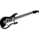 download Guitar clipart image with 90 hue color