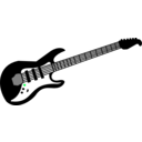 download Guitar clipart image with 135 hue color