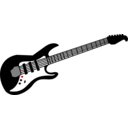 download Guitar clipart image with 0 hue color