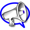 download Megaphone clipart image with 45 hue color