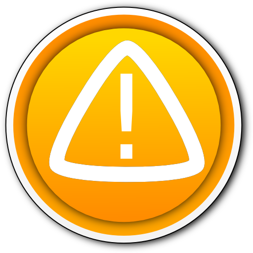 Warning Button Boton Advertencia