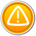 Warning Button Boton Advertencia