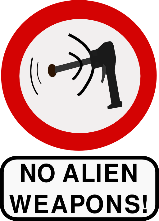 No Alien Weapons