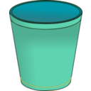 download Bin clipart image with 90 hue color