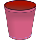download Bin clipart image with 270 hue color