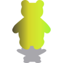 download Bear Icon clipart image with 45 hue color