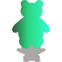 download Bear Icon clipart image with 135 hue color