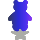 download Bear Icon clipart image with 225 hue color