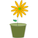 download Flower clipart image with 45 hue color