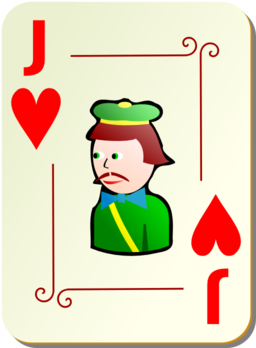 Ornamental Deck Jack Of Hearts