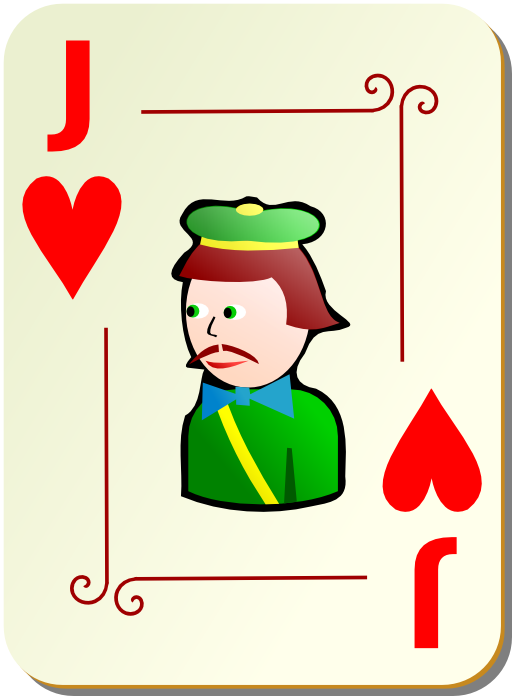 Ornamental Deck Jack Of Hearts