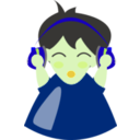 download Boy With Headphone4 clipart image with 45 hue color