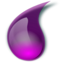 download Slime Drop 1 clipart image with 180 hue color