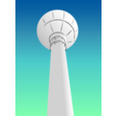 download Water Tower clipart image with 315 hue color