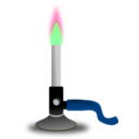 download Bunsen Burner clipart image with 90 hue color