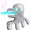 download Creature 01 clipart image with 180 hue color