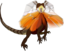 Frill Necked Lizard Dragon