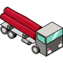download Iso Truck 1 clipart image with 315 hue color