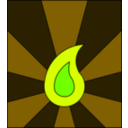 download Flame clipart image with 45 hue color