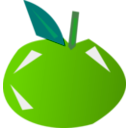 download Apple clipart image with 90 hue color