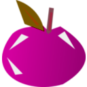 download Apple clipart image with 315 hue color